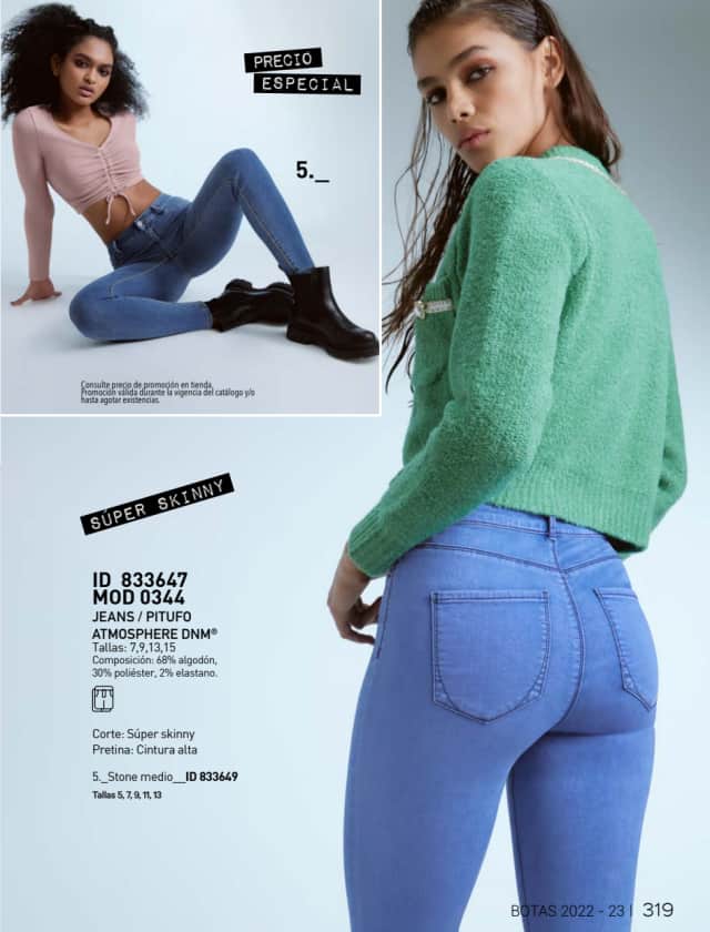 Catálogo  price shoes botas 2022 2023 moda Súper skinny  - Price Shoes Botas 2022-2023